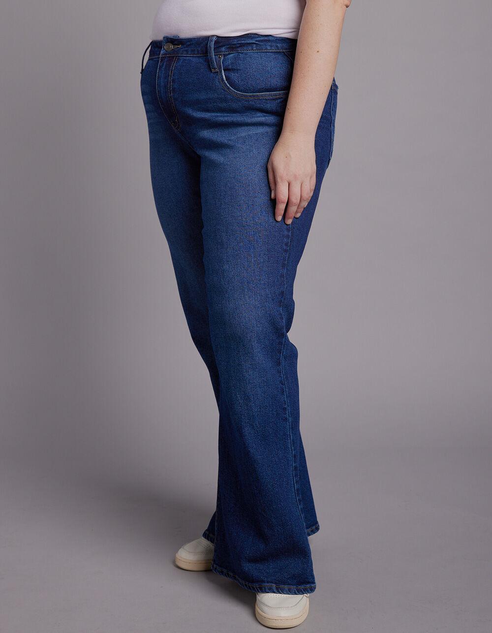 RSQ Womens Low Rise Flare Jeans - DARK WASH Product Image