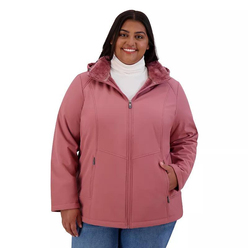 Plus Size ZeroXposur Lillian Soft Shell Jacket, Women's, Size: 2XL, Black Product Image