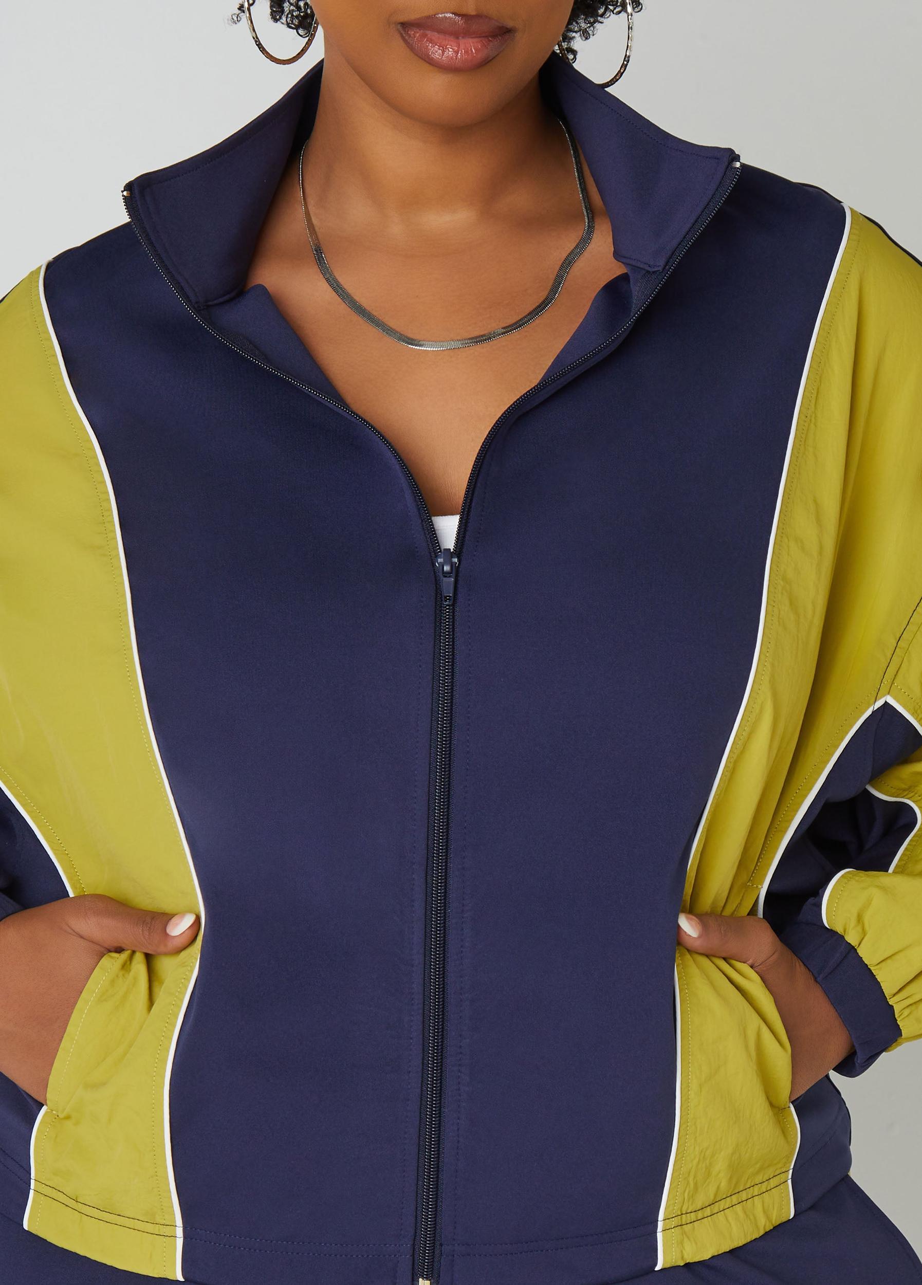 Two Tone Track Jacket Product Image