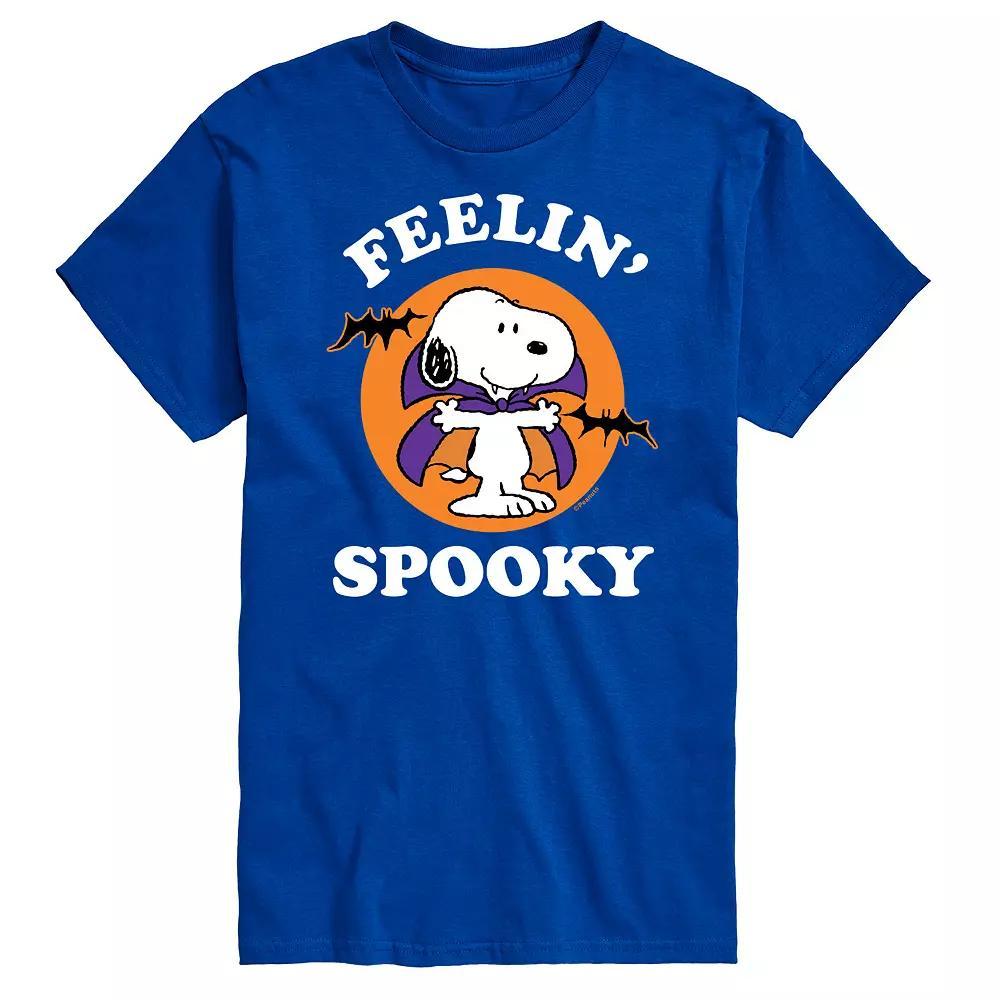 Big & Tall Peanuts Feelin Spooky Tee, Mens Product Image