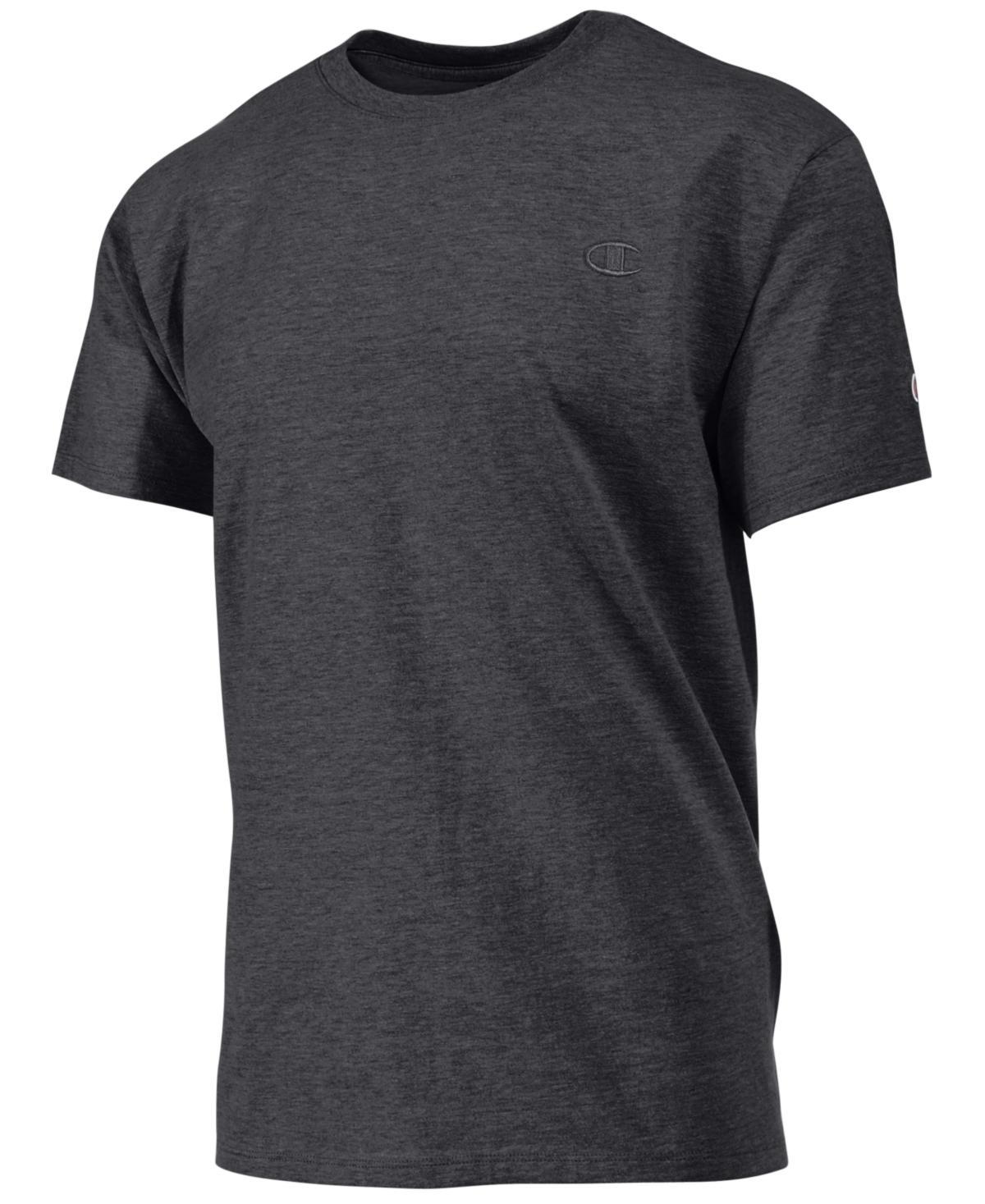 Mens Champion Classic Jersey Tee Granite Grey Product Image