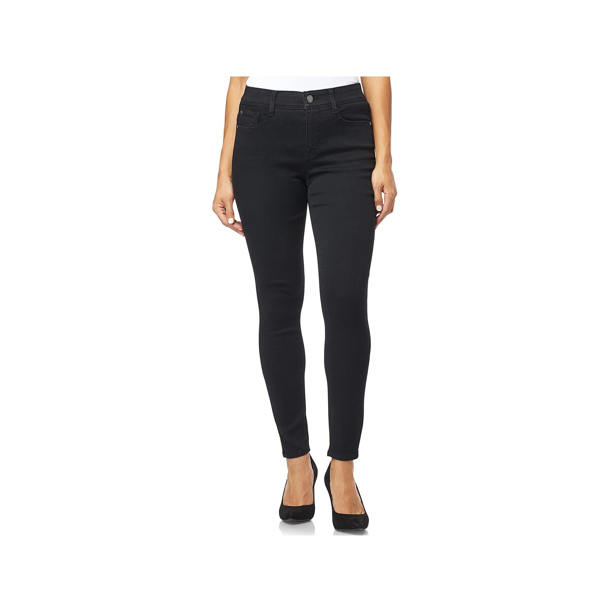 Women's Angels Forever Young 360 Sculpt Skinny Jeans, Size: 8, Black Product Image