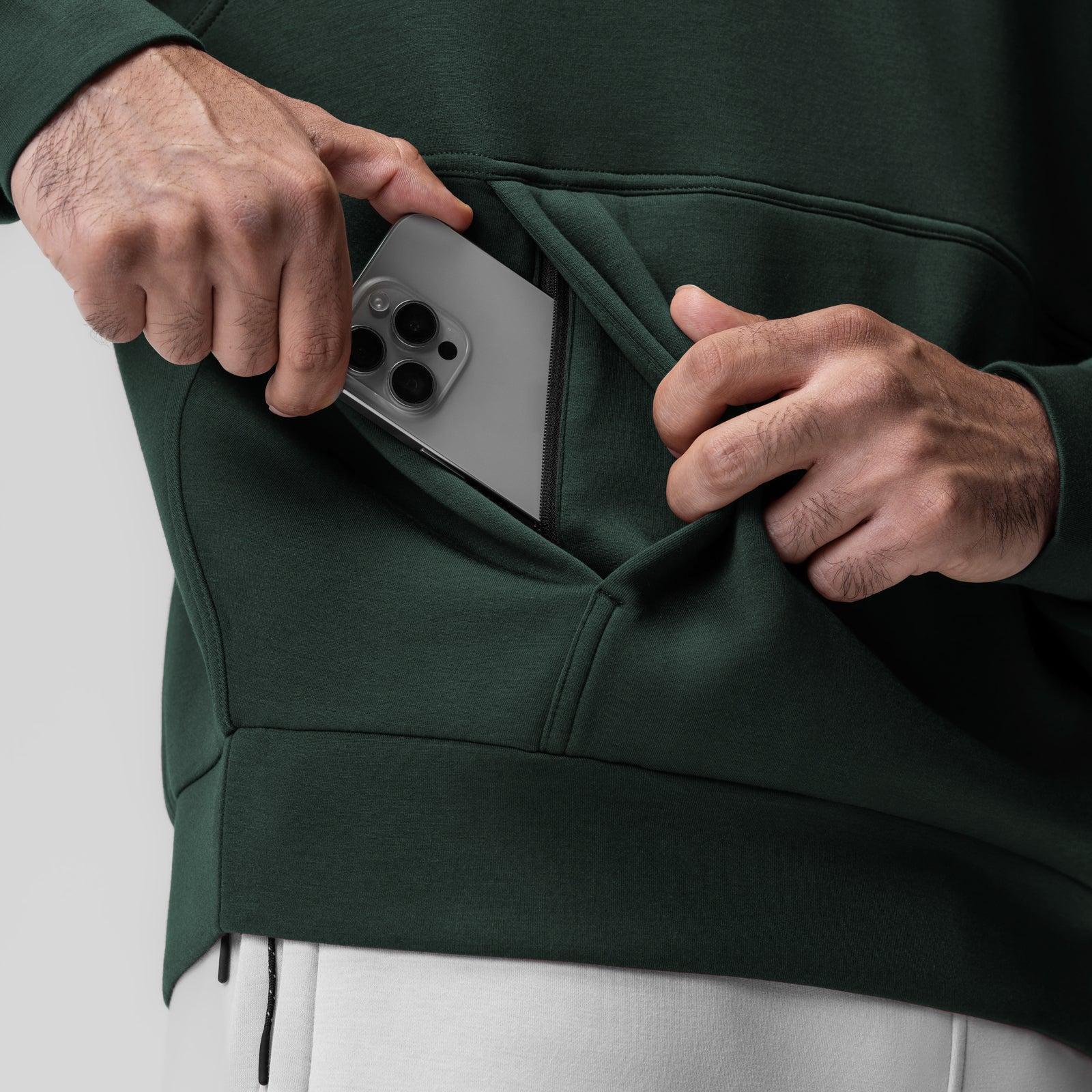 1020. Dri-Core™ Oversized Crewneck - Forest Green Product Image