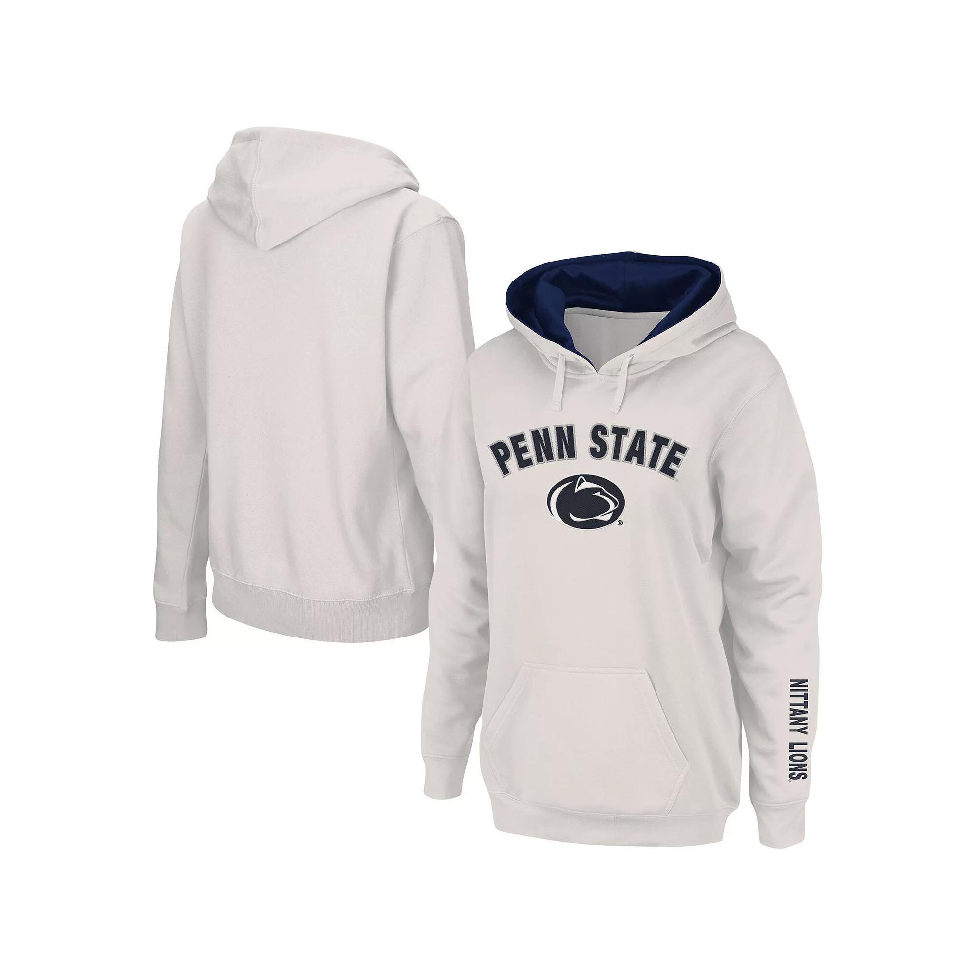 Womens Penn State Nittany Lions Arch & Logo 1 Pullover Hoodie Product Image