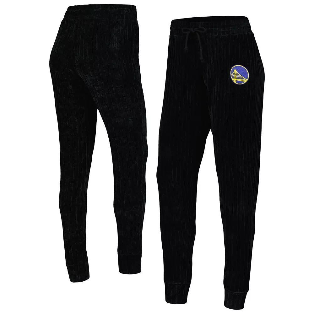 Women's College Concepts Black Golden State Warriors Linger Pants, Size: XL Product Image