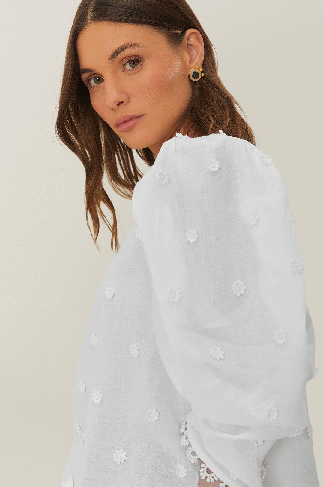 Off-White 3D Flowers Blouse Product Image