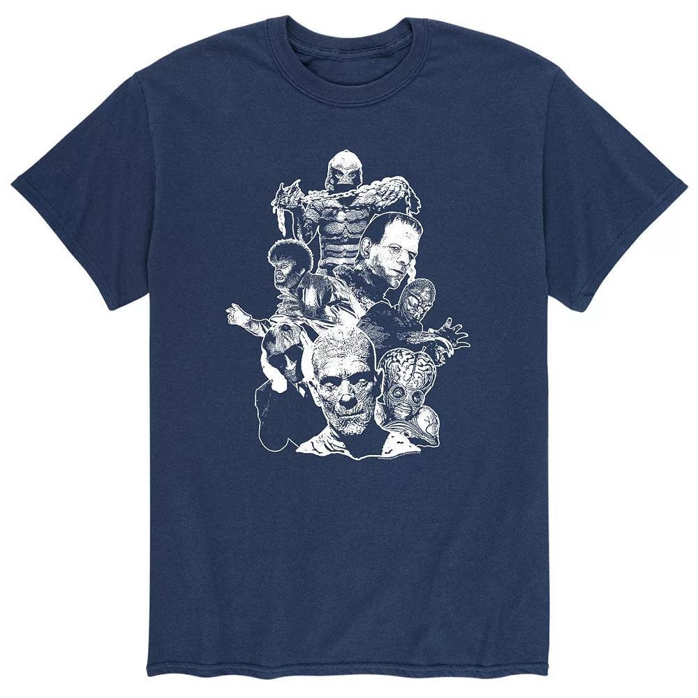 Mens Monster Group Shot Art Tee Product Image