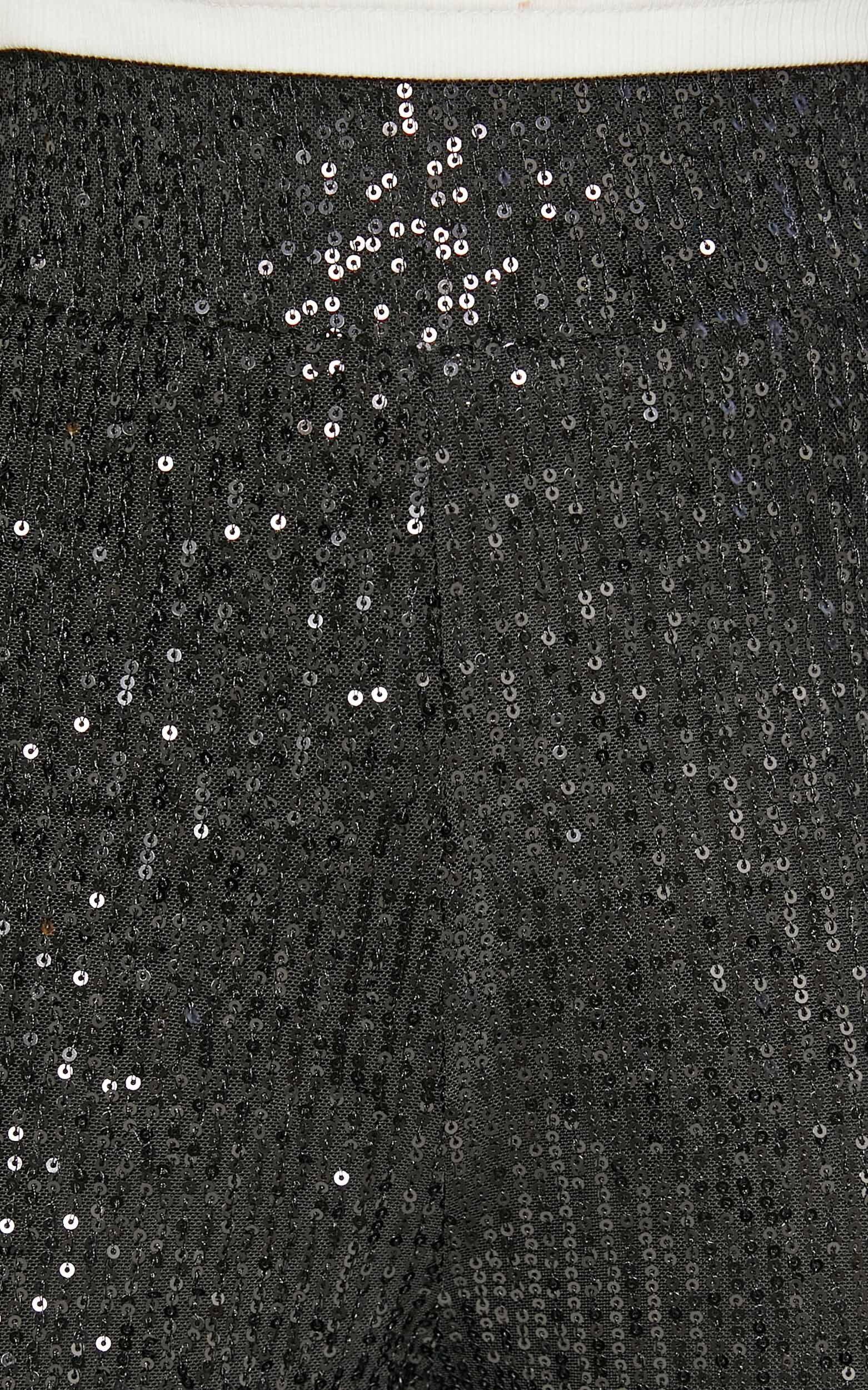 Corey Pants - Sequin Leggings in Black Product Image