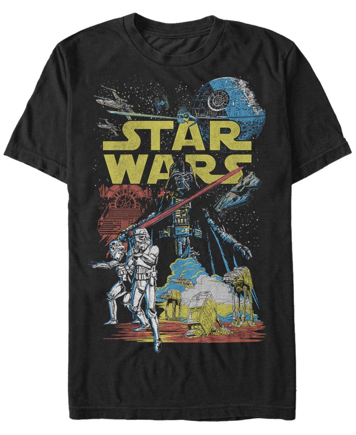 Mens Star Wars Rebel Classic Short Sleeve T-Shirt Product Image