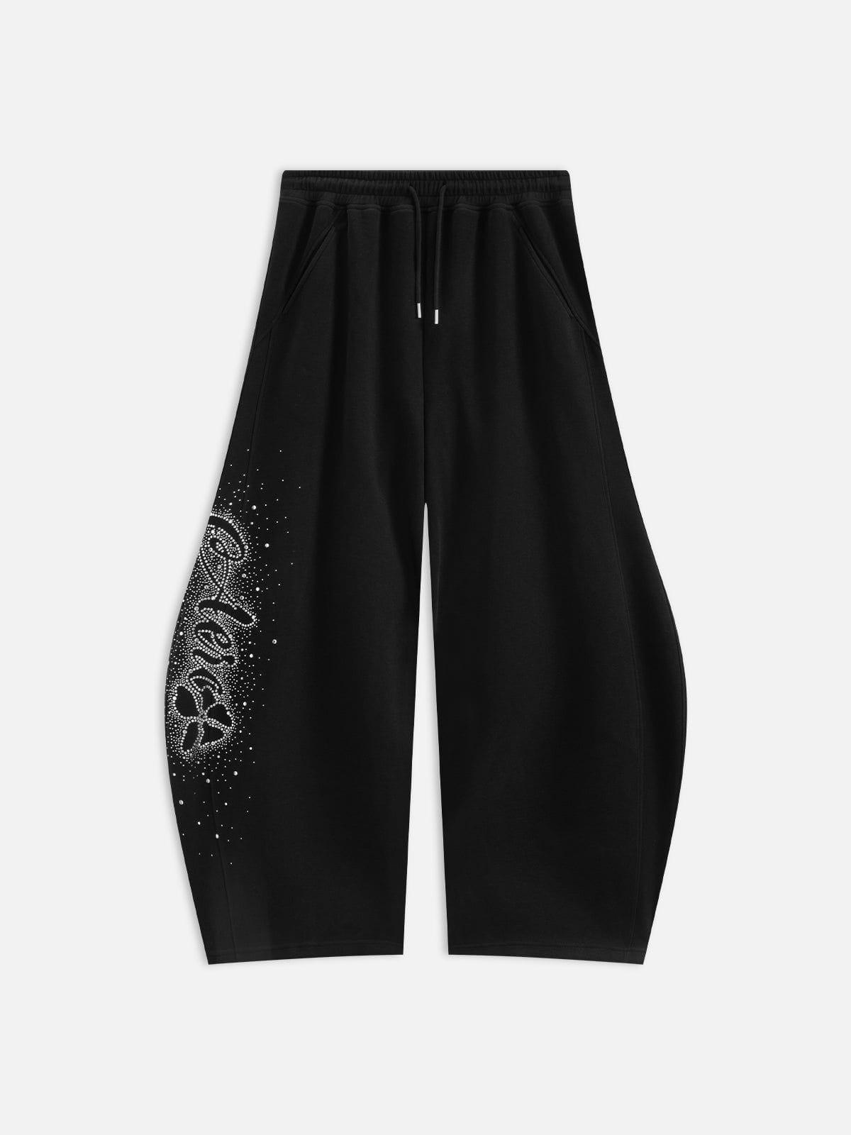 Aelfric Eden Rhinestone Super Baggy Barrel Sweatpants Product Image