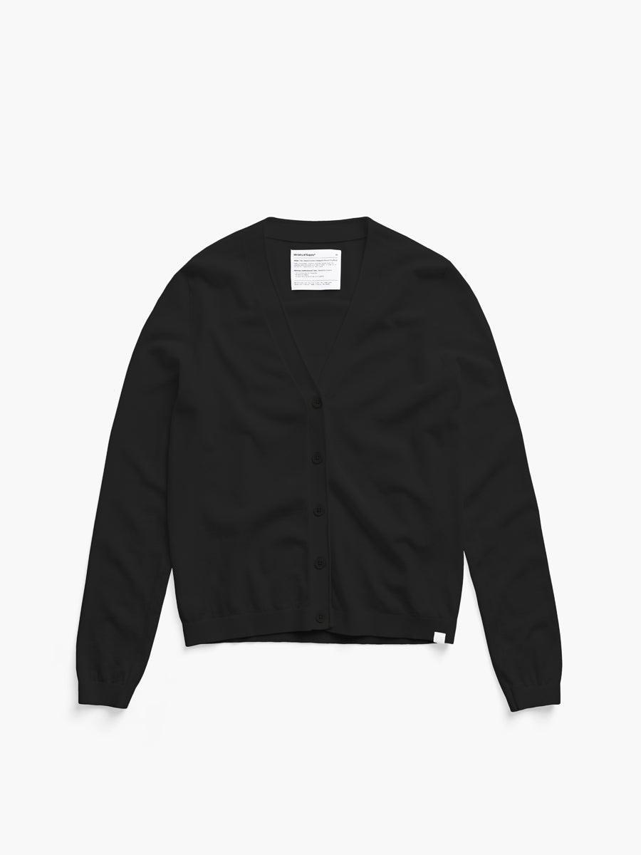 Women's Atlas Air Button-Front Cardigan - Black Product Image