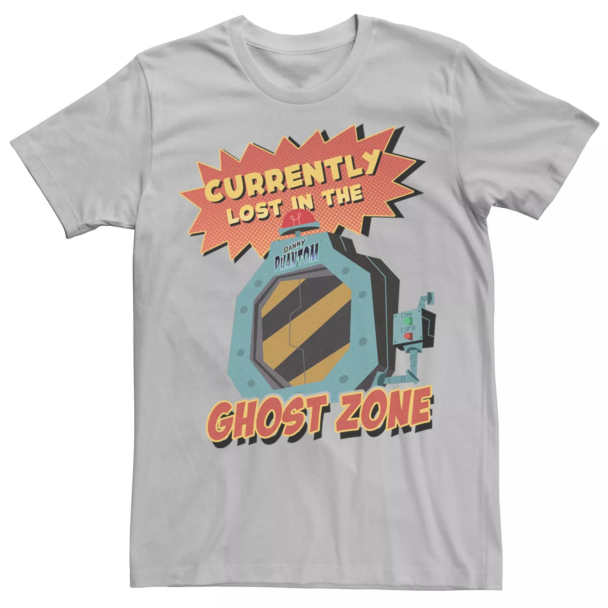 Men's Nickelodeon Danny Phantom Tee, Size: 3XL, Silver Product Image
