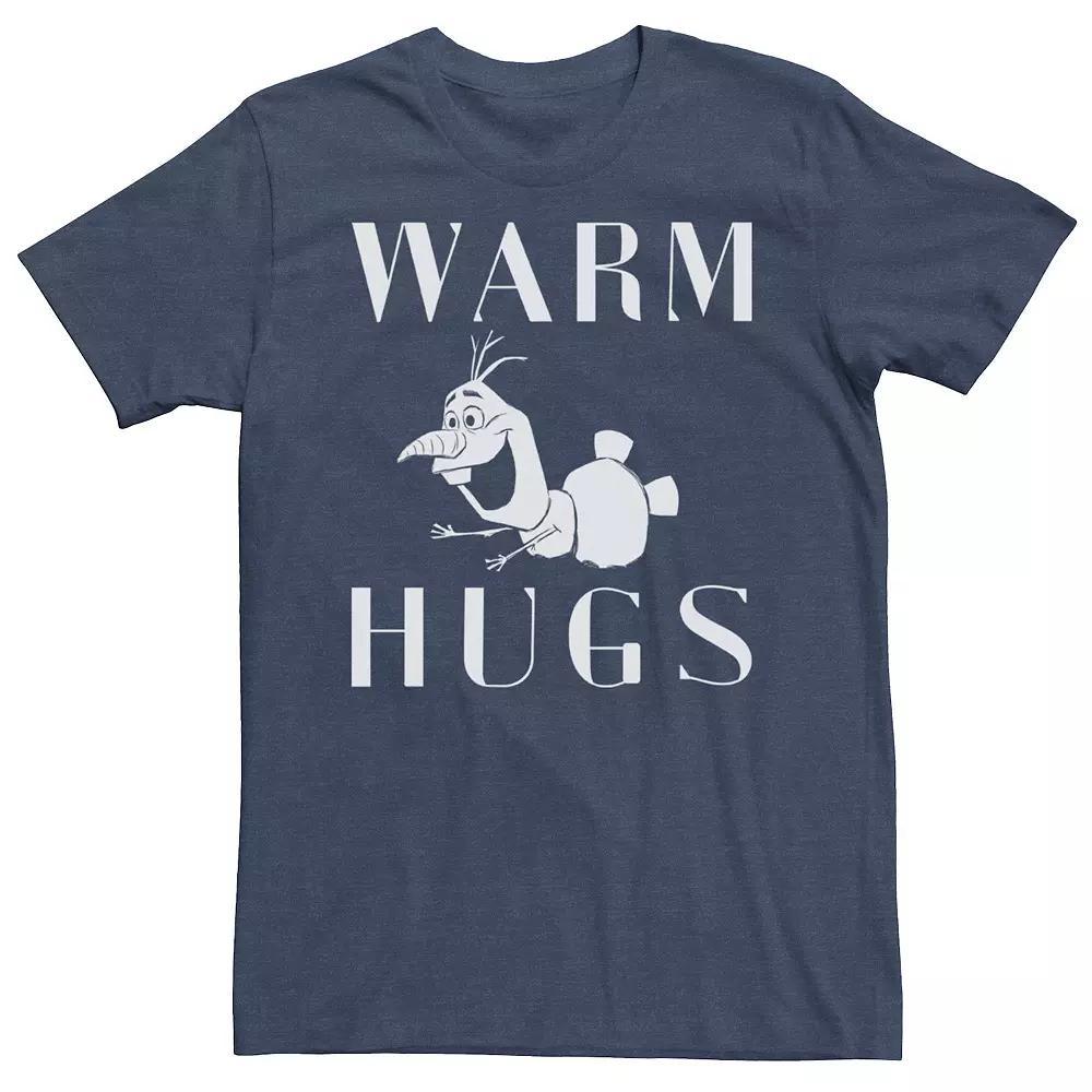Disney's Frozen Olaf Warm Hugs Men's Tee, Size: XXL, Navy Grey Product Image