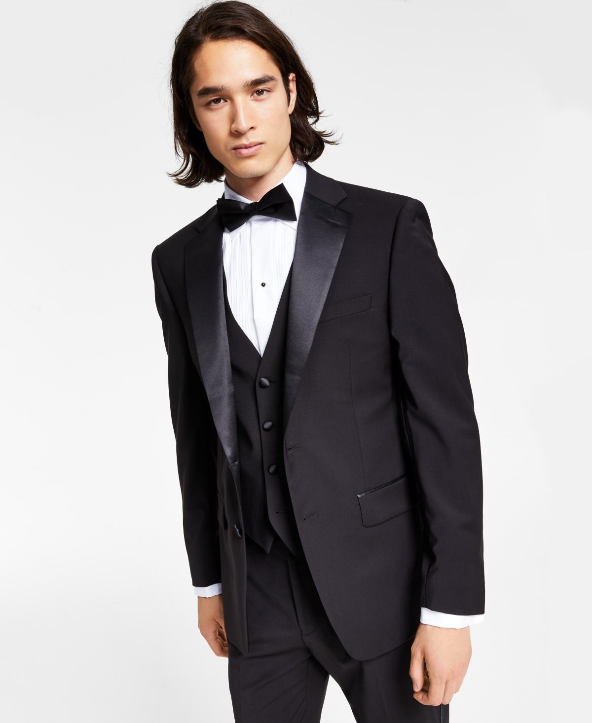 Calvin Klein Men's Tuxedo Blazer - Black - 42 short Product Image