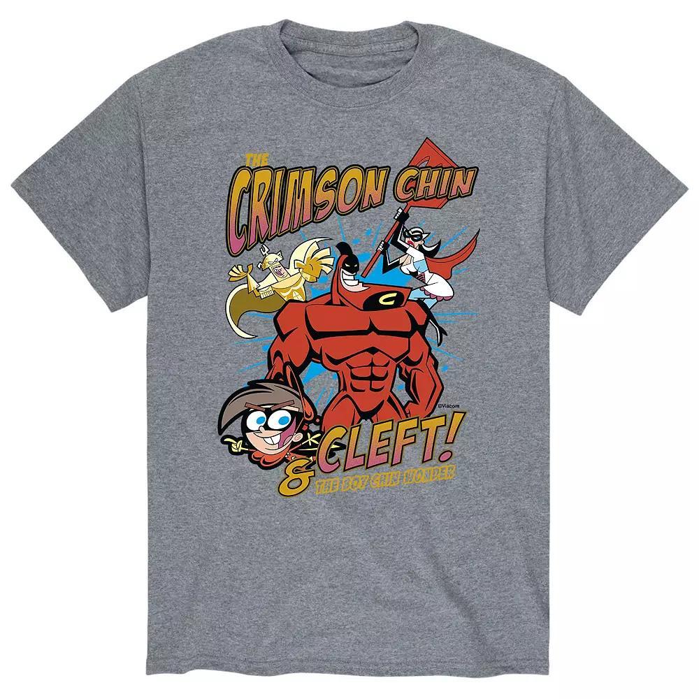 Mens Fairly Odd Parents Crimson Chin & Cleft Tee Product Image
