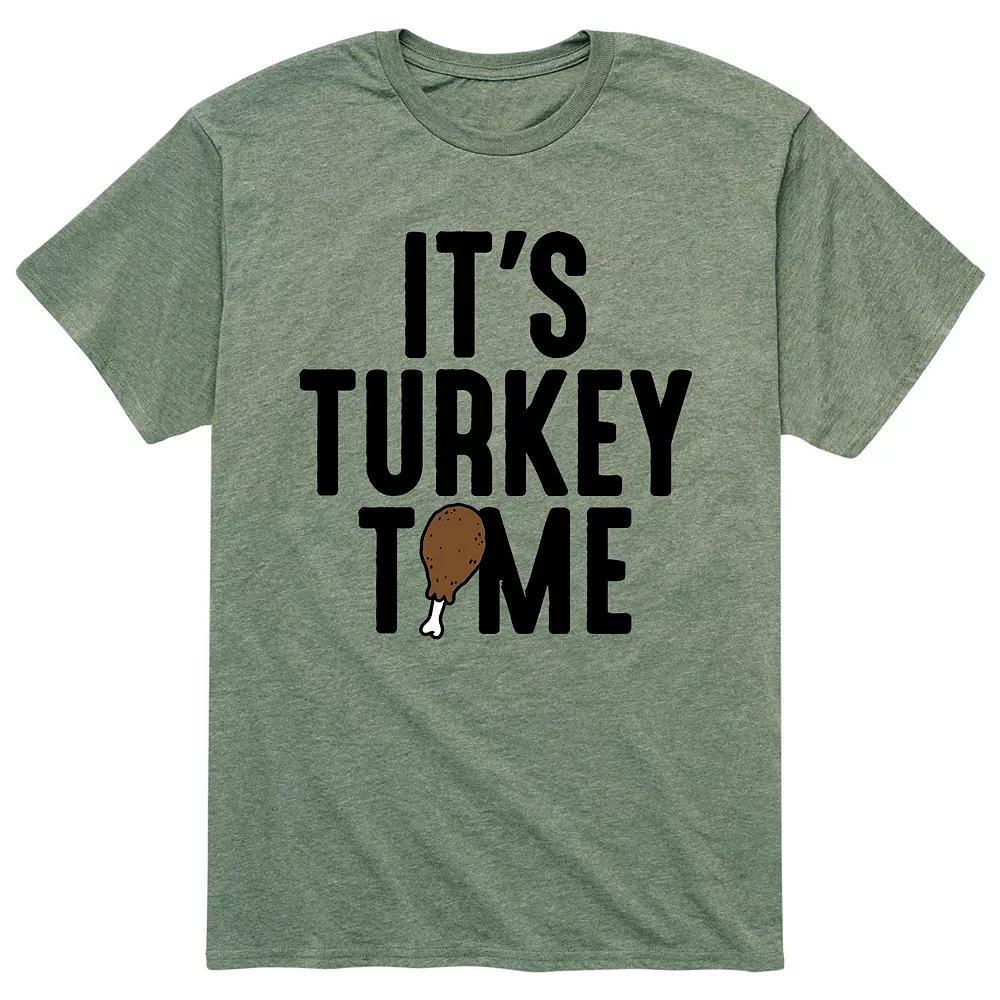 Big & Tall Its Turkey Time Tee, Mens Product Image
