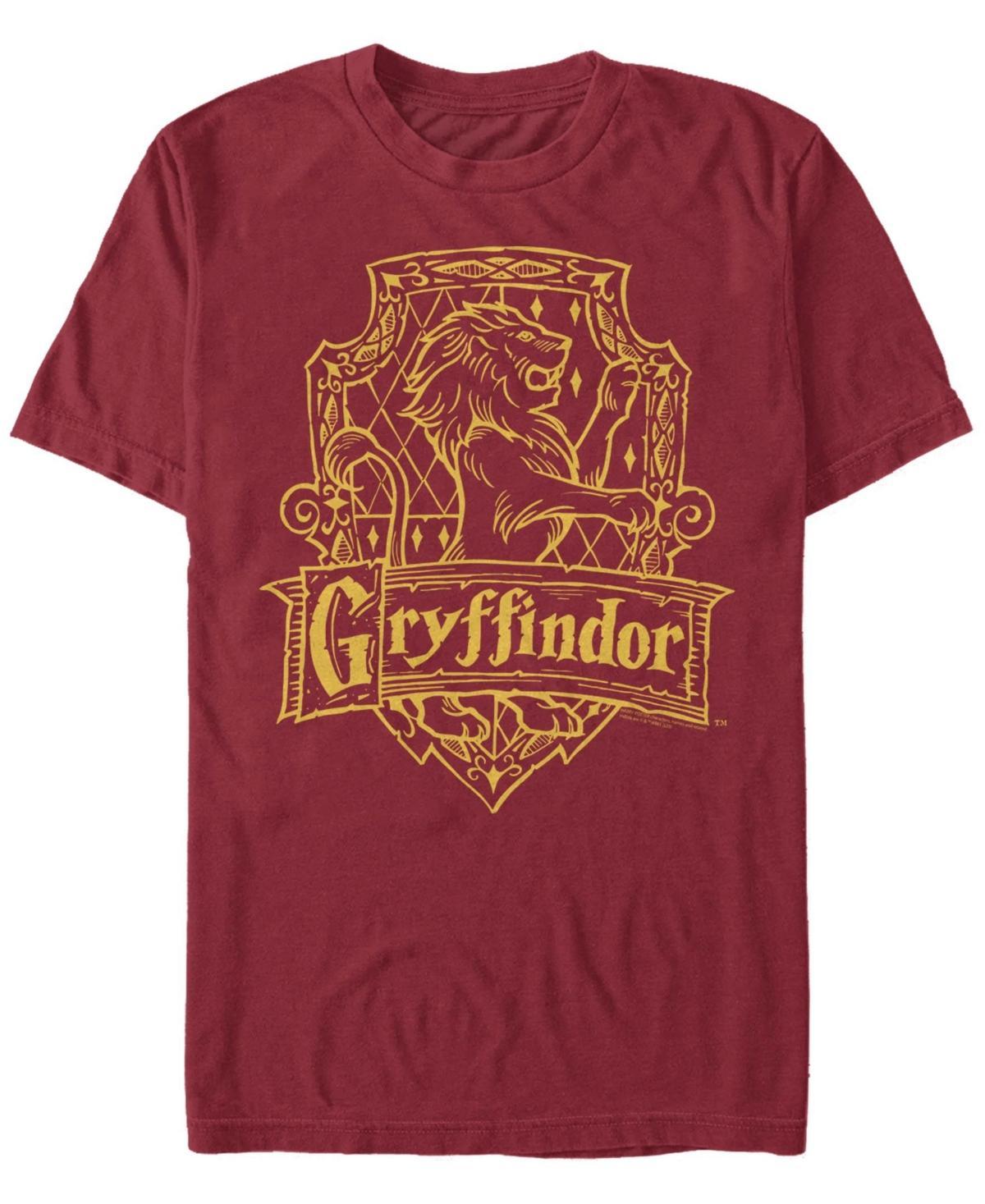 Men's Harry Potter Gryffindor House Crest Graphic Tee, Size: Small, Red Product Image