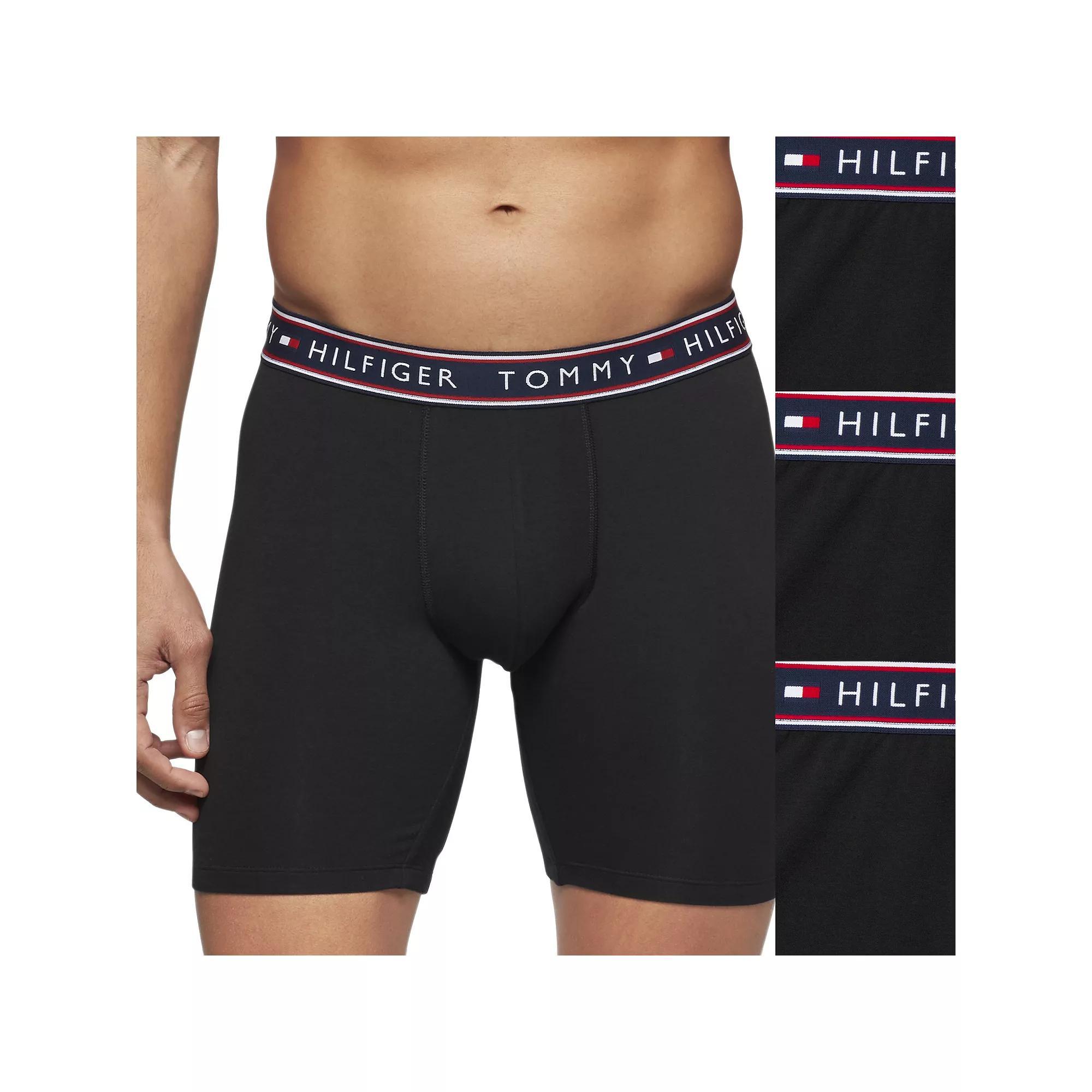 Mens Tommy Hilfiger Stretch 3-Pack Boxer Briefs Product Image