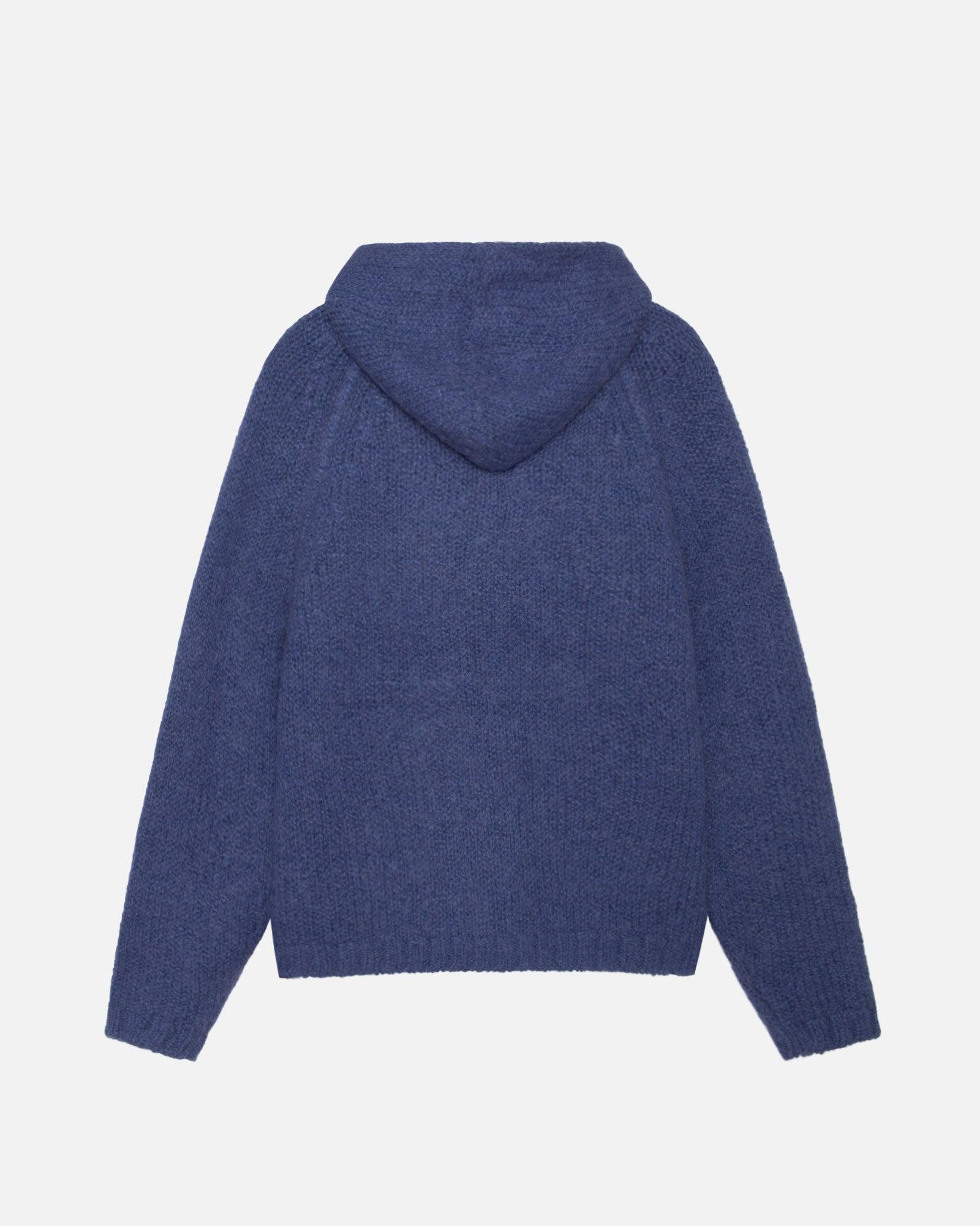 CHUNKY KNIT ZIP HOODIE Male Product Image