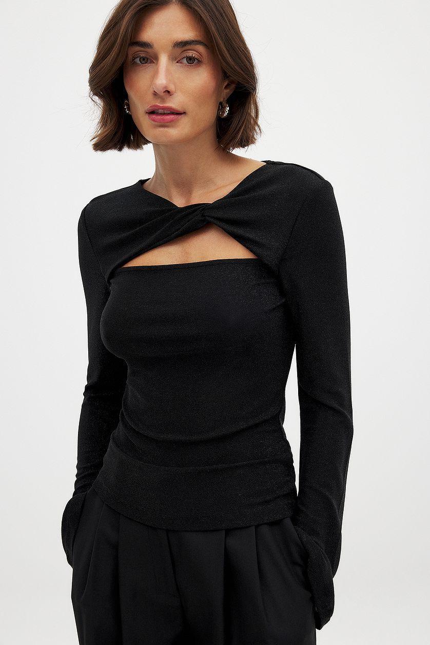 Glitter Twist Top Product Image