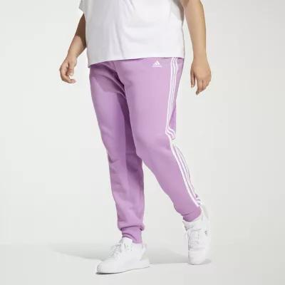 adidas Essentials 3 Stripes Fleece Jogger (Plus Size) Product Image