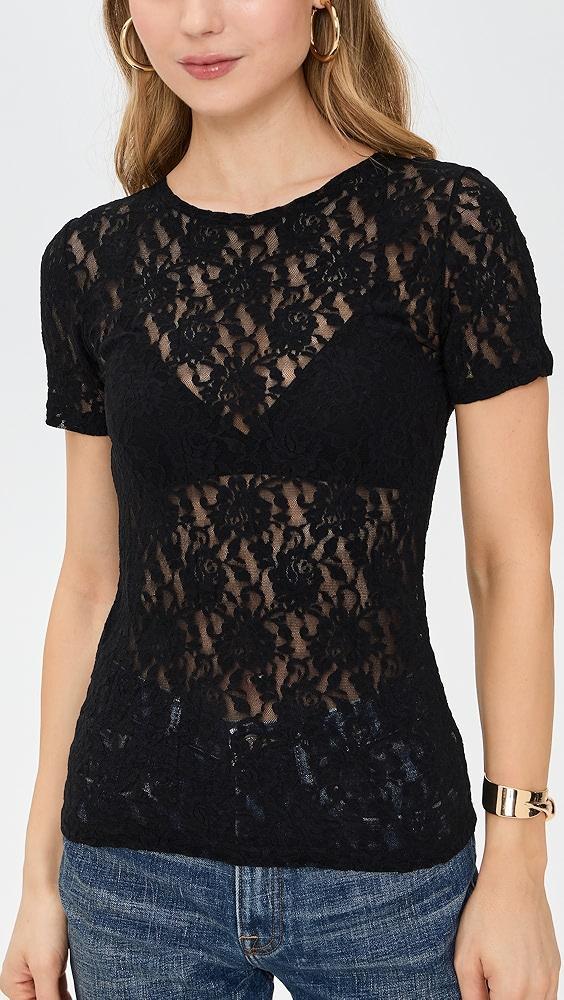 Hanky Panky Short Sleeve Top | Shopbop Product Image