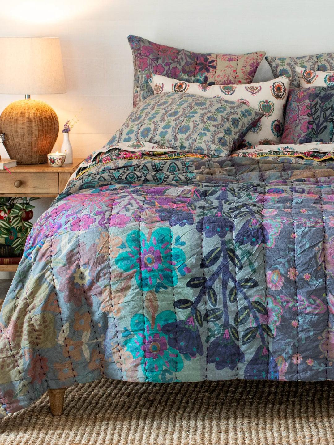 Bungalow Reversible Cotton Shams, Set of 2 Product Image
