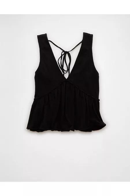 AE Sunchaser Knit V-Neck Swing Tank Top Women's Product Image