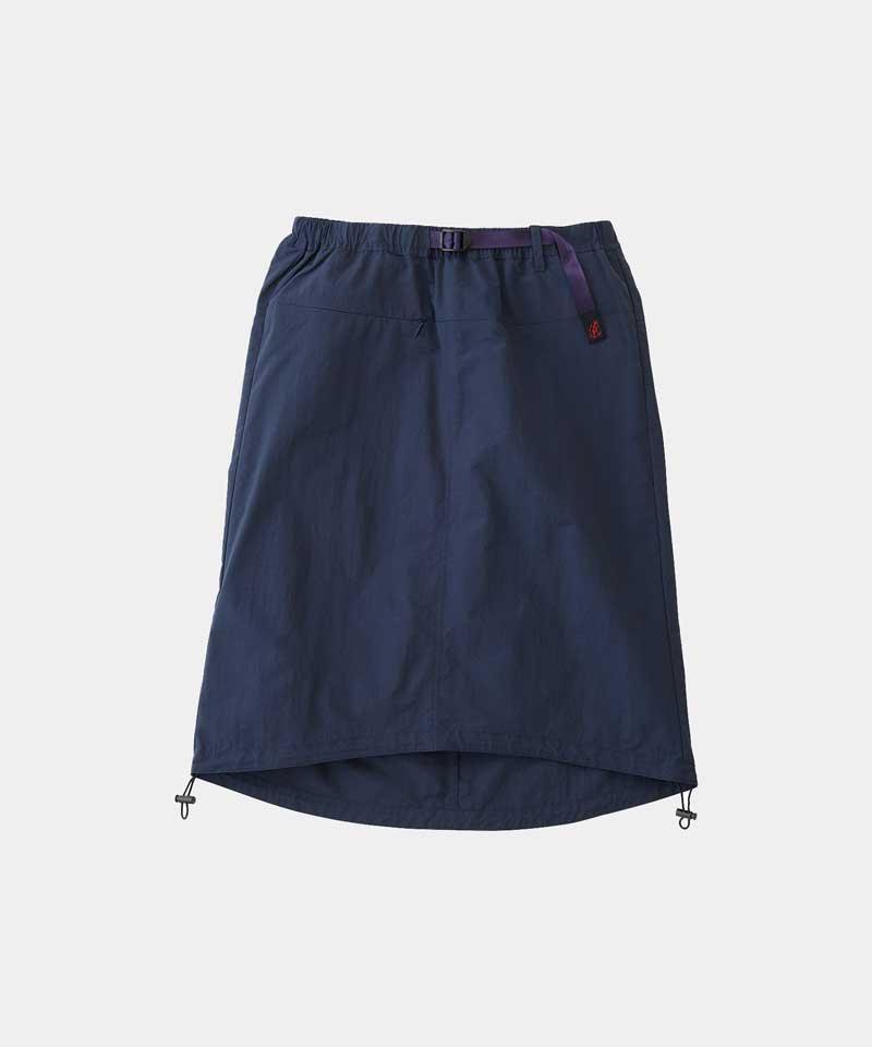 Nylon Packable Midi Skirt Female Product Image