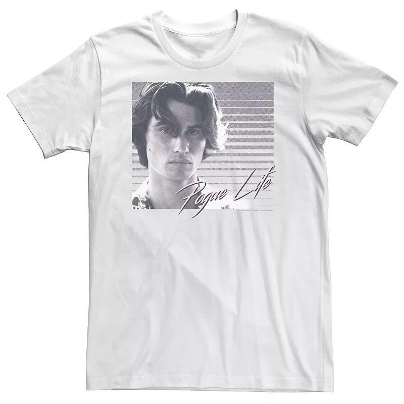 Big & Tall Netflix Outer Banks John B Pogue Life Tee, Men's, Size: XL Tall, White Product Image