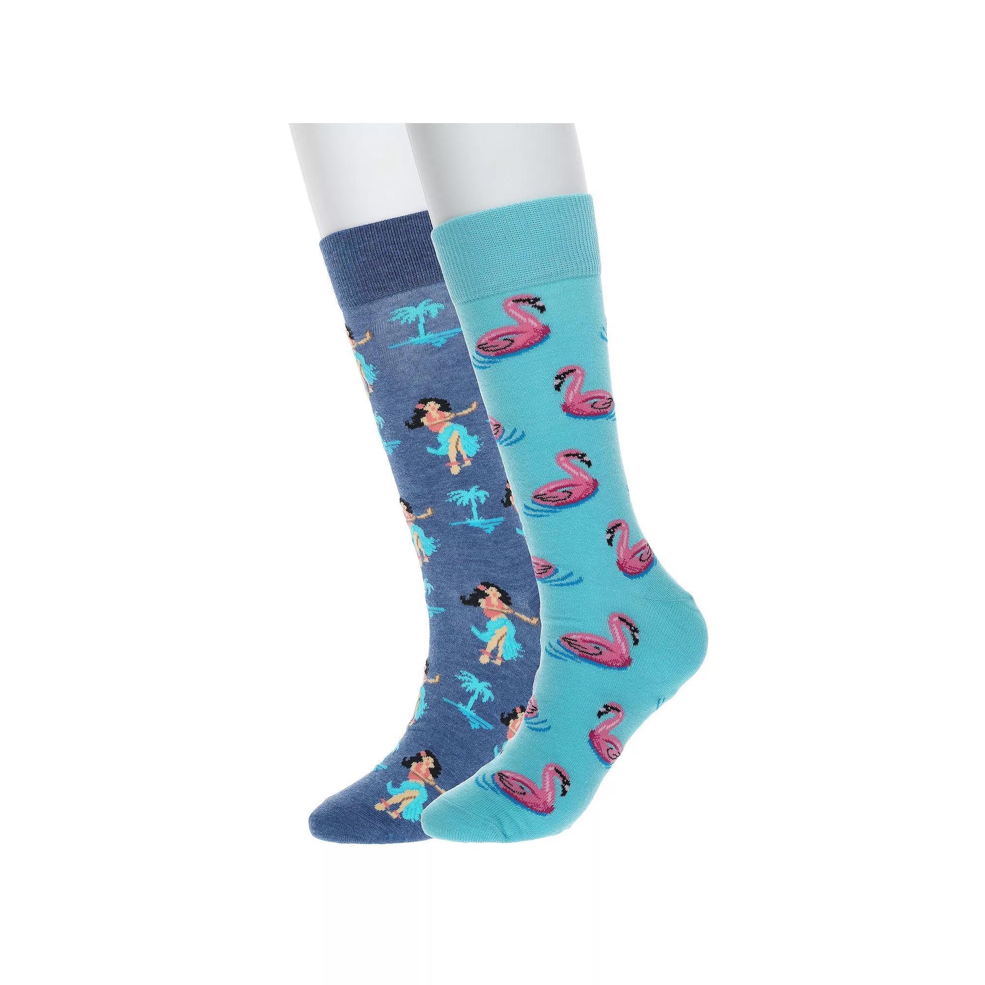 Mens Twisted Toes 2-Pack Novelty Socks Product Image