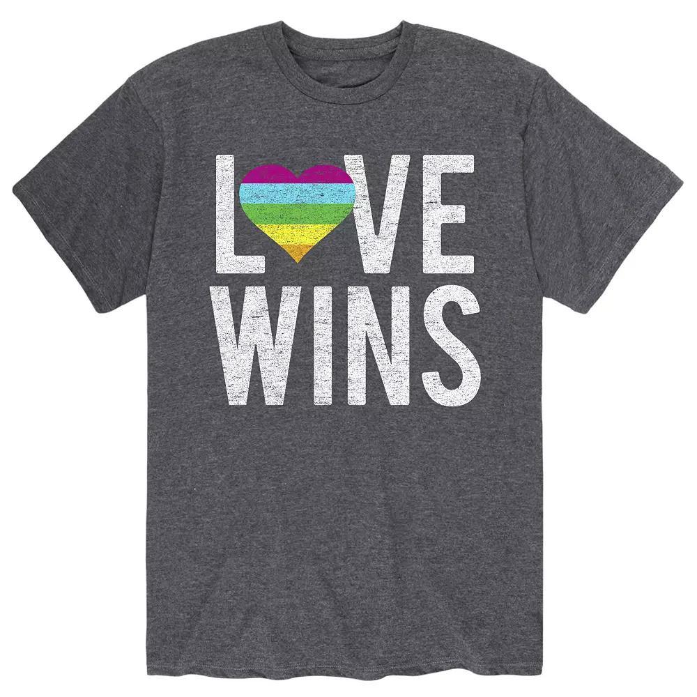 Mens Love Wins Tee Product Image
