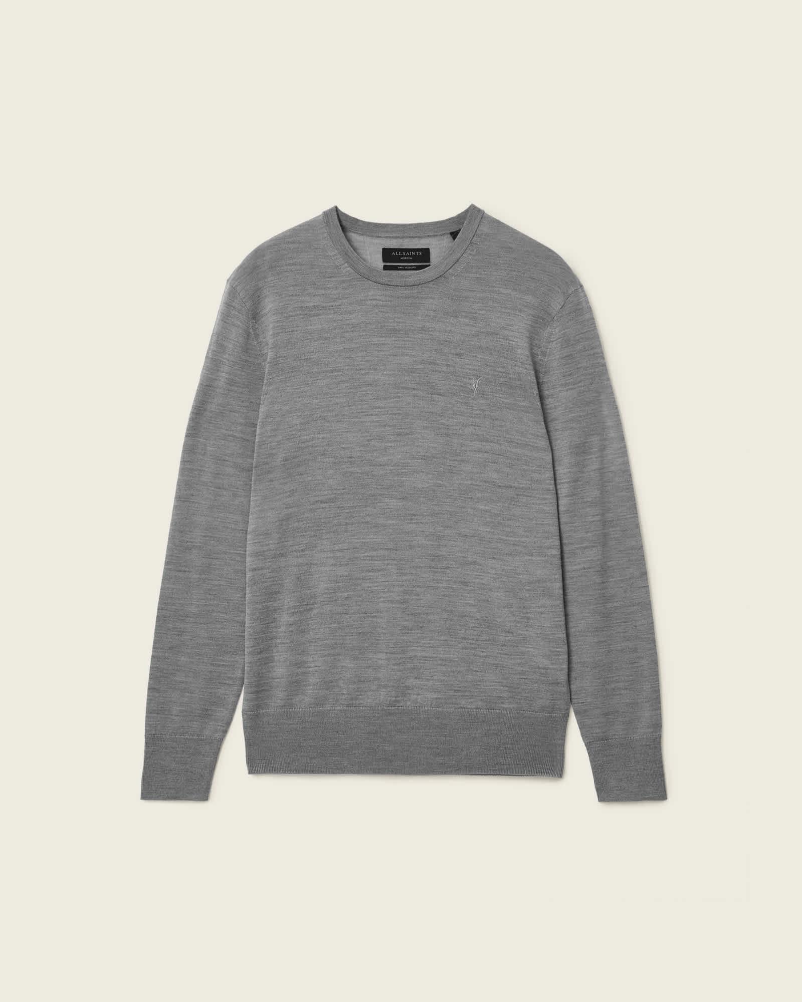 Mode Merino Crew Neck Ramskull Sweater Product Image