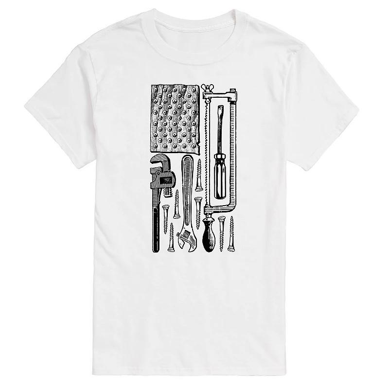 Mens Tool Flag Graphic Tee Product Image