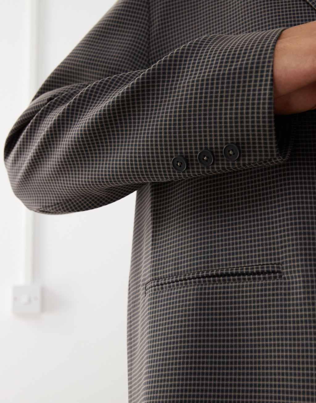 COLLUSION oversized blazer in houndstooth - part of a set Product Image