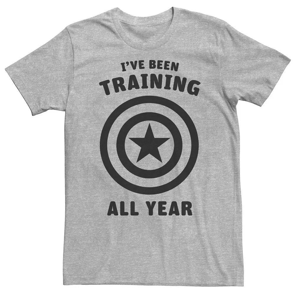 Men's Marvel Spider-Man 1962 Find Your Power Logo Tee, Size: Large, Athletic Grey Product Image