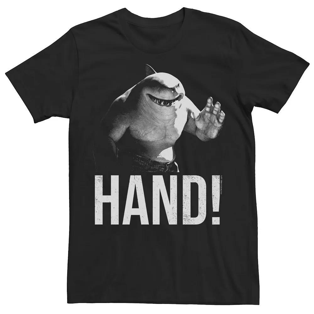 Big & Tall The Suicide Squad Hand Shark Tee, Men's, Size: 4XL, Black Product Image
