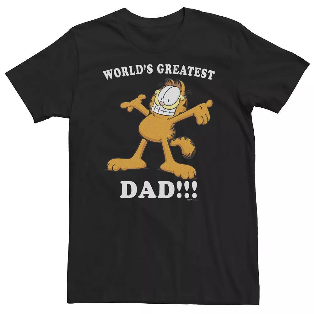 Disney's A Goofy Movie Big & Tall Powerline Atom Spray Graphic Tee, Men's, Size: 4XL Tall, Black Product Image