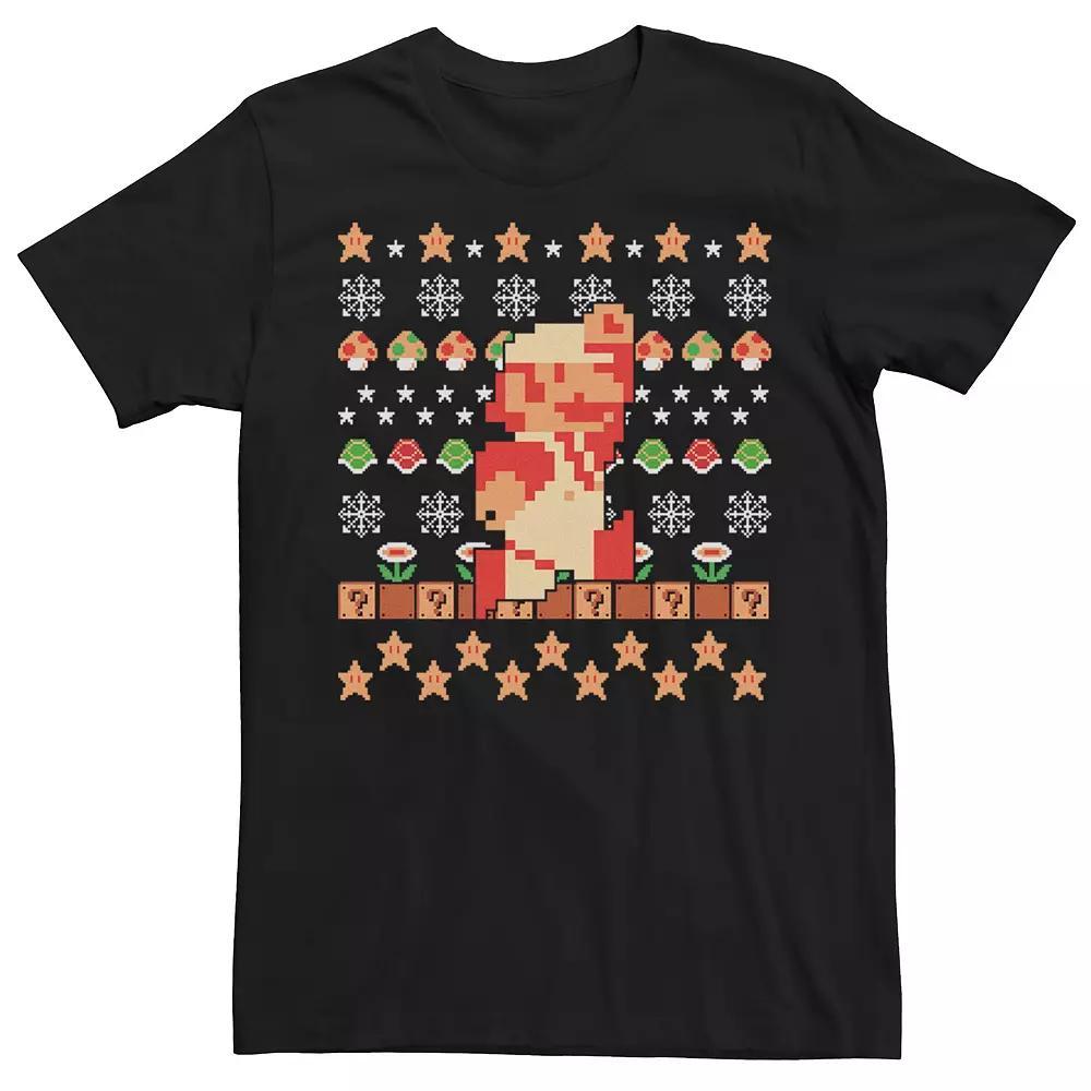 Big & Tall Say Something Cat Boombox Monotone Tee, Men's, Size: XXL Tall, Black Product Image