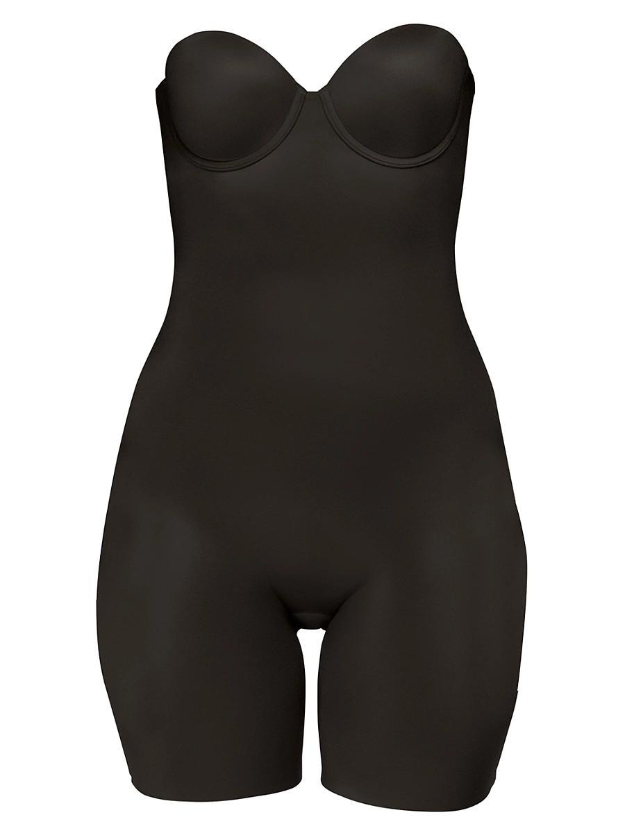 Spanx Suit Your Fancy Strapless Convertible Underwire Mid-Thigh Bodysuit Product Image