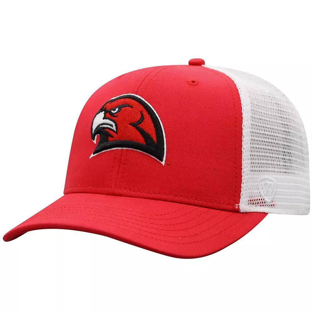 Men's Top of the World Red Miami University RedHawks Trucker Adjustable Hat, Moh Red Product Image