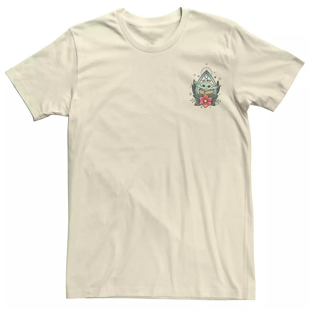 Disney's Mulan Men's Side Text Stack & Bamboo Tee, Boy's, Size: Small, White Product Image