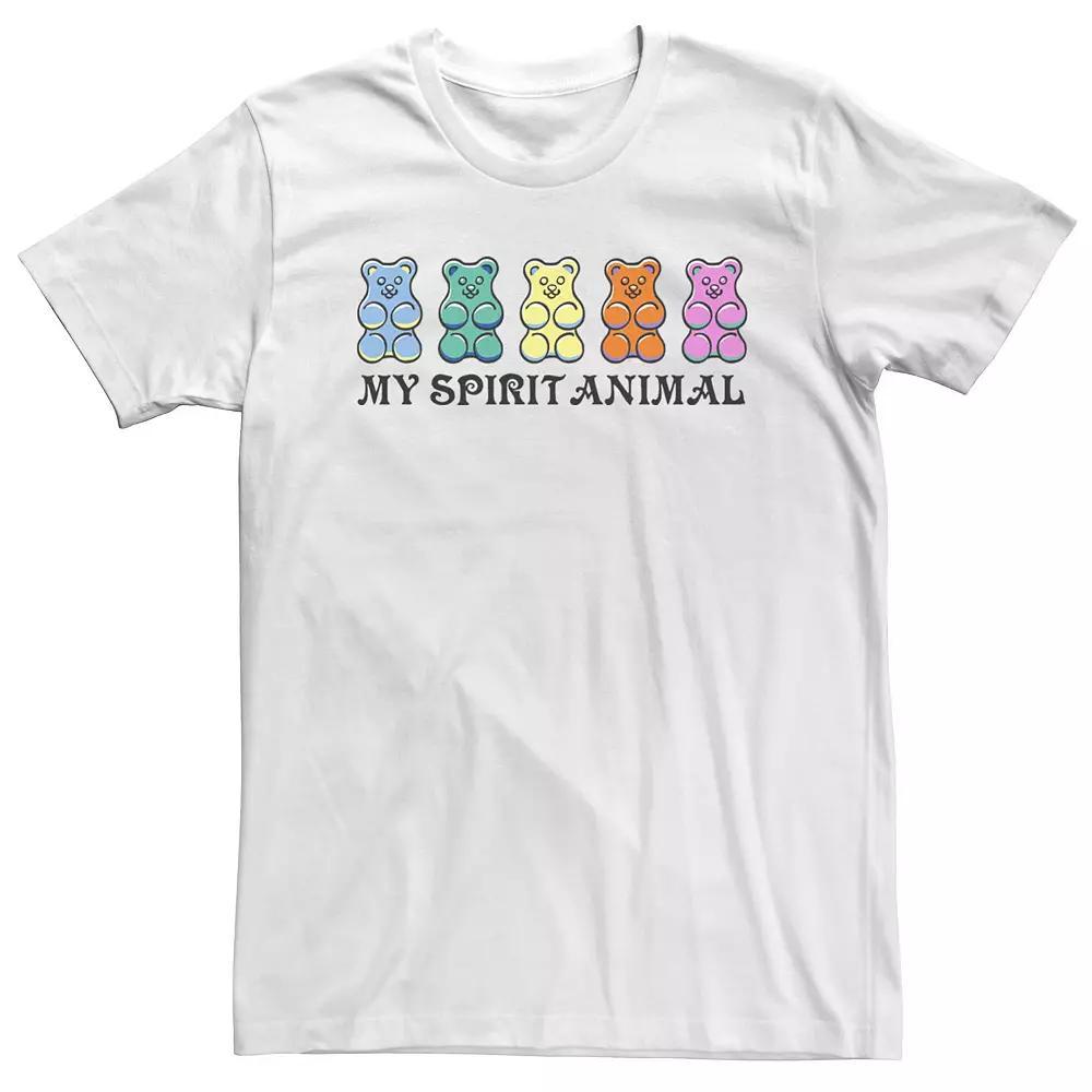 Big & Tall Fifth Sun "My Spirit Animal" Portrait Tee, Men's, Size: XXL Tall, White Product Image
