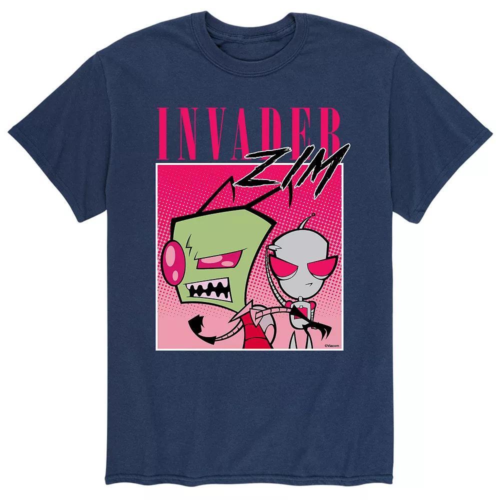 Mens Invader Zim Pink Box Tee Product Image