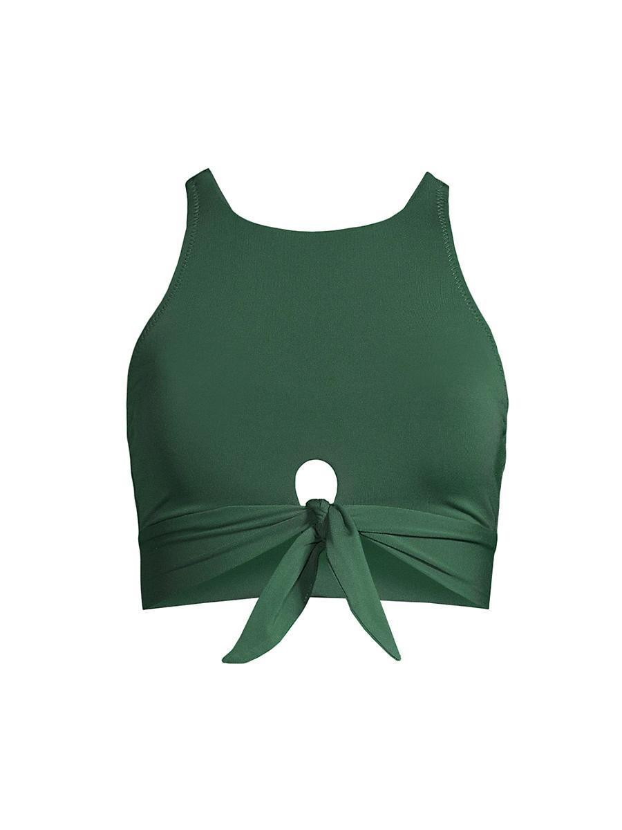 Womens Ava Tie-Front Bikini Top Product Image