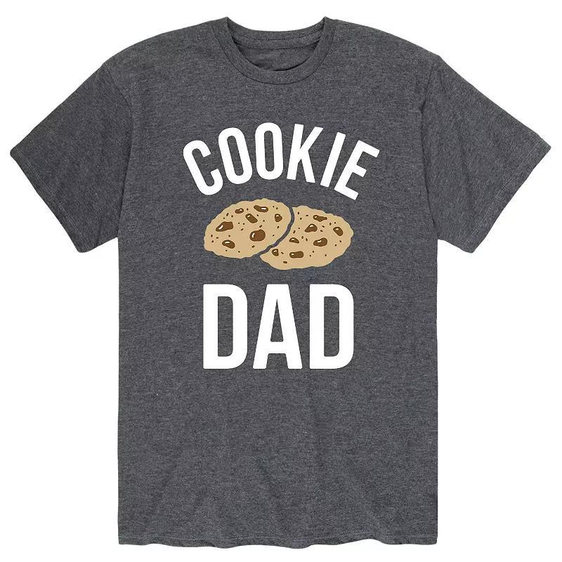 Mens Cookie Dad Graphic Tee Heather Grey Product Image