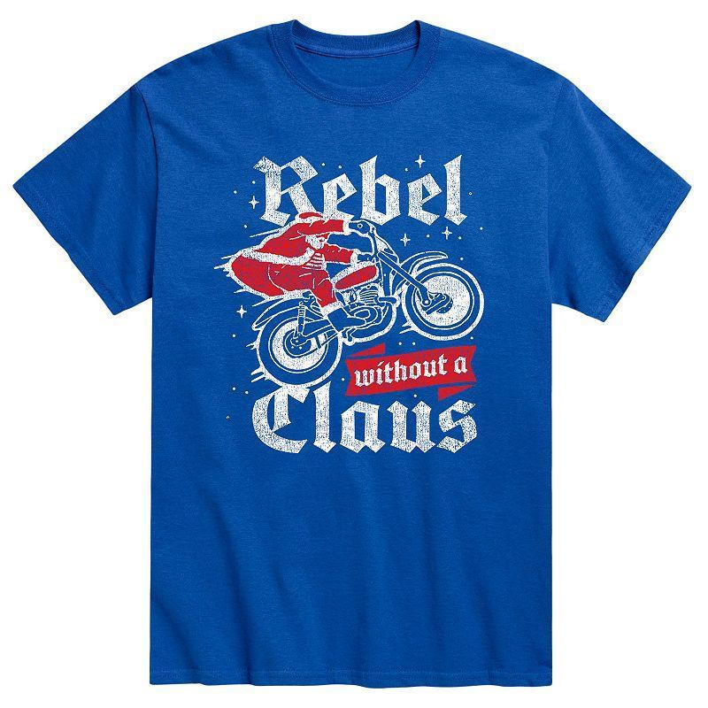 Mens Rebel Without A Claus Tee Product Image