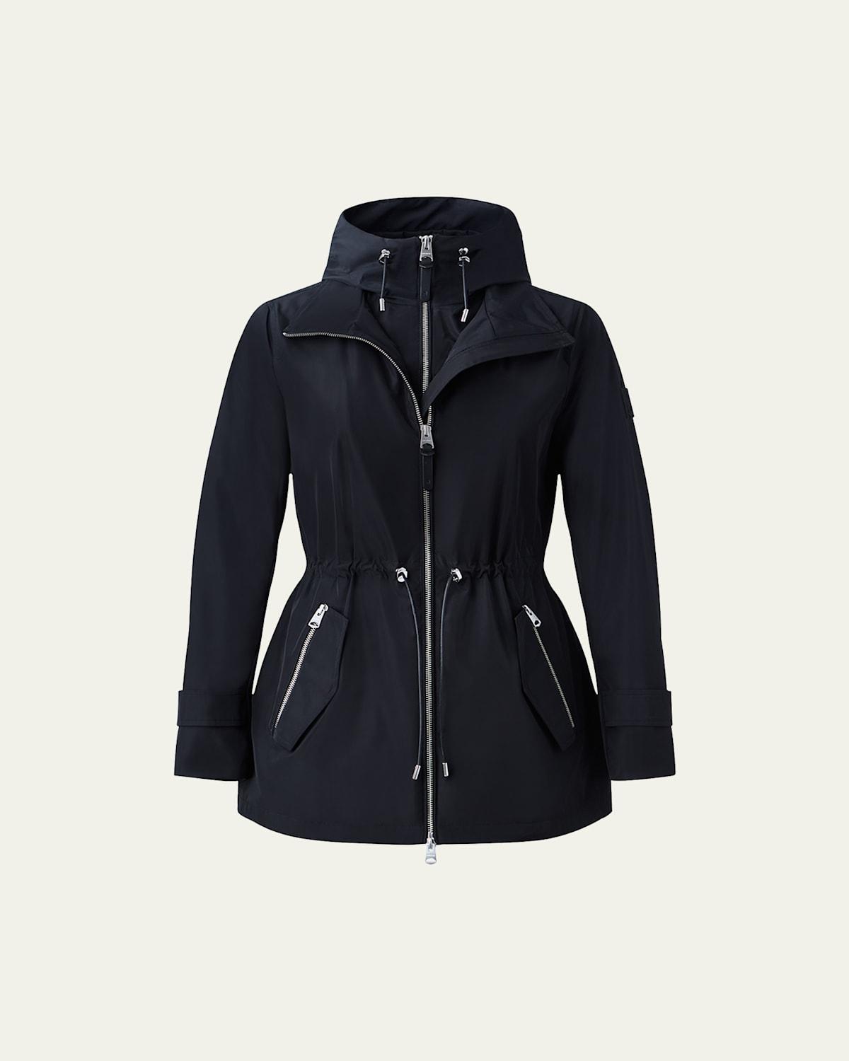 Melany Hooded Raincoat Product Image