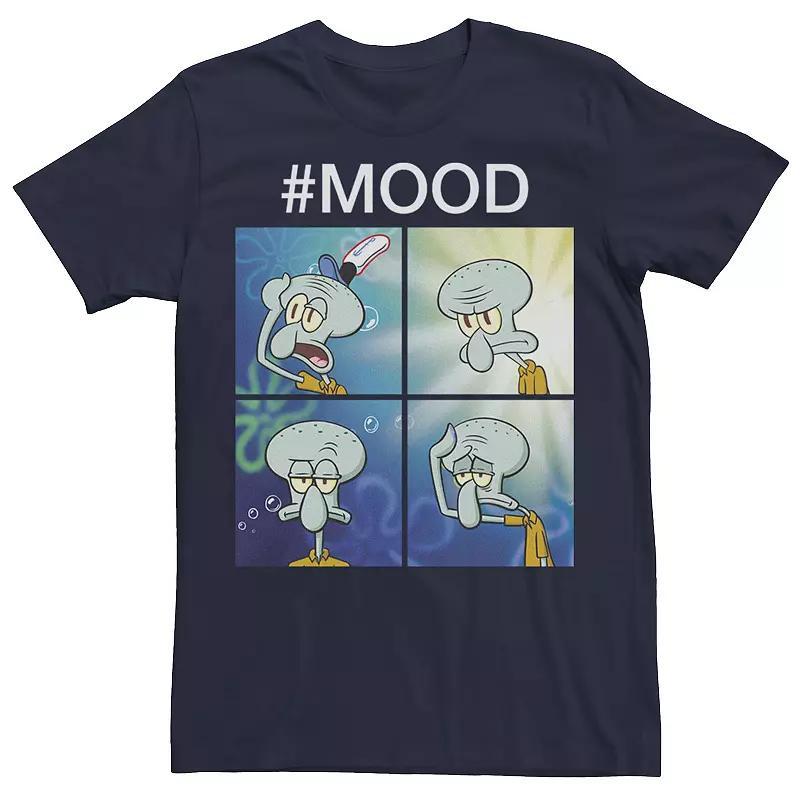 Men's Nickelodeon SpongeBob SquarePants Squidward Mood Graphic Tee, Size: Small, Athletic Grey Product Image