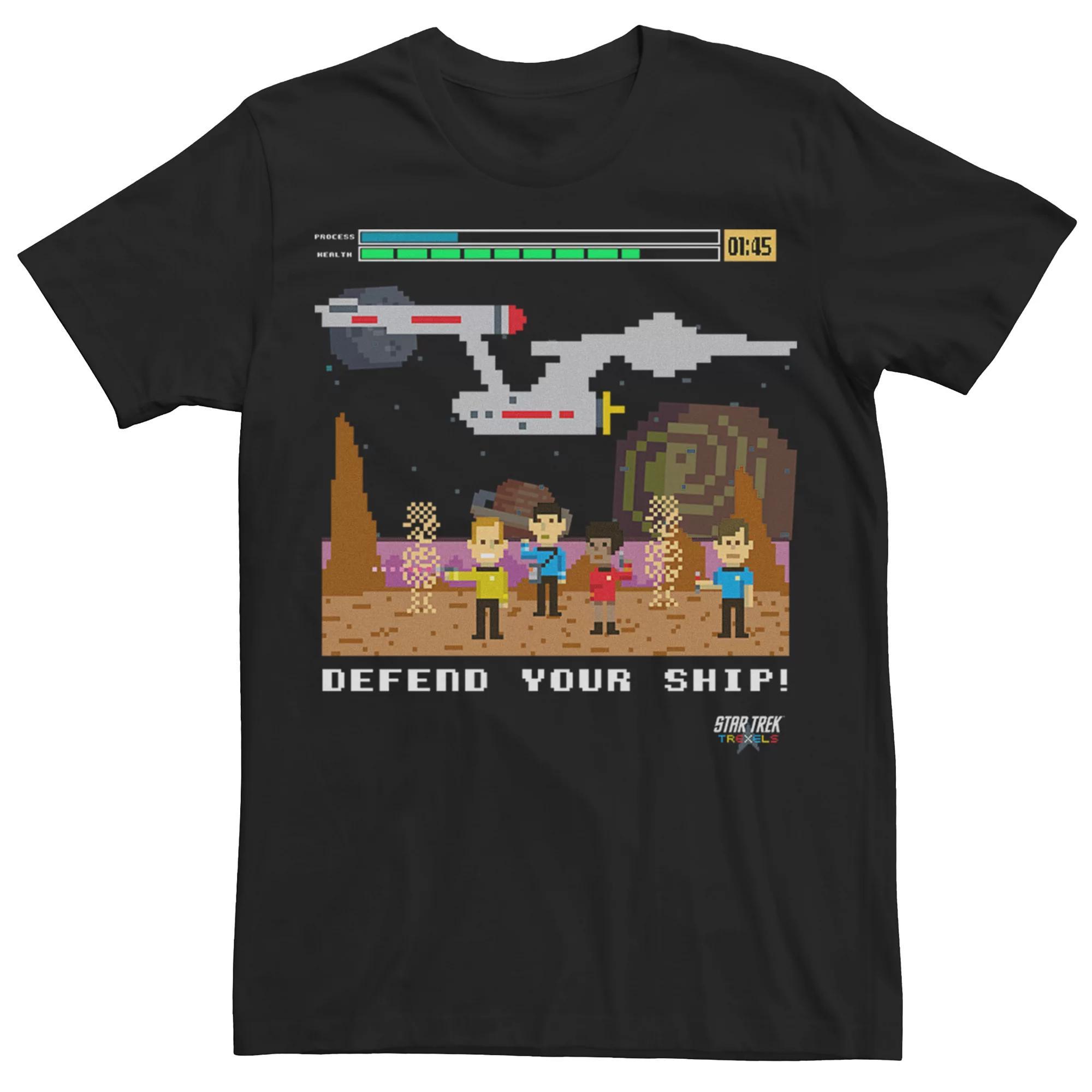 Mens Star Trek Space Battles Tee Product Image